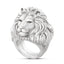 Retro Lion Heart 24k Gold Plated Statement Ring