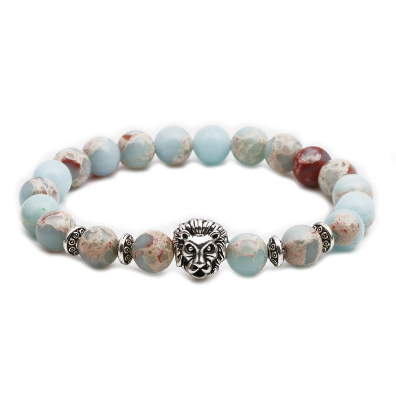 Fashion Owl Buddha Lion Beaded Bracelet Set