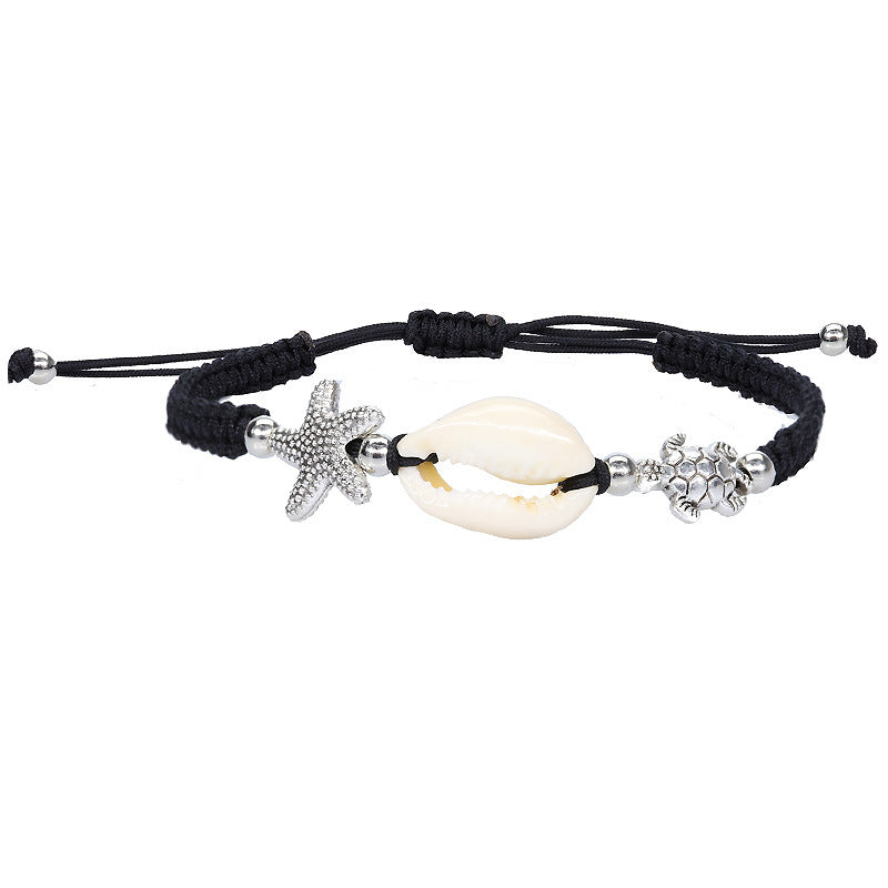 Beach Starfish Shell Turtle Handmade Surf Bracelet