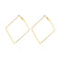 Explosion Style Simple Wild Large Ring Ear Ring Circle Polygon Geometric Retro Earrings Female