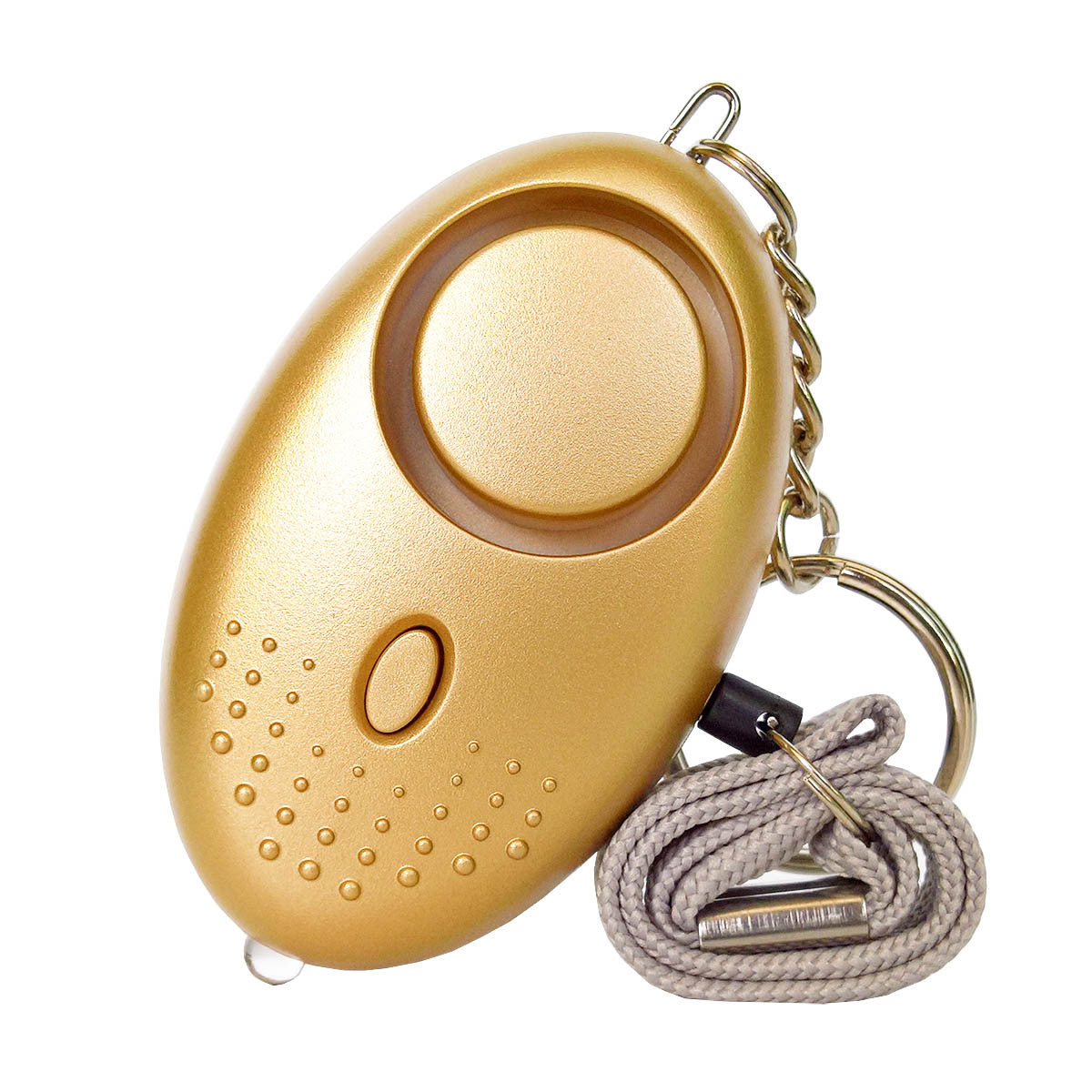 Fashion Color Block Oval Personal Safety Alarm Device