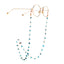 Fashion Chain Natural Turquoise Beads Handmade Eyeglasses Holder Chain