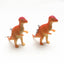 Cartoon Dinosaur Resin 3D Unisex Clip-On Earrings for Kids