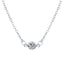 Retro Minimalist Diamond Choker Necklace