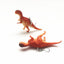 Cartoon Dinosaur Resin 3D Unisex Clip-On Earrings for Kids