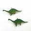 Cartoon Dinosaur Resin 3D Unisex Clip-On Earrings for Kids