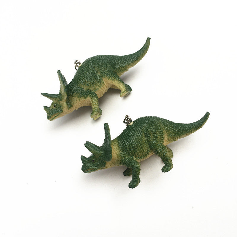 Cartoon Style Dinosaur Resin Three-dimensional Children Unisex Drop Earrings 1 Pair