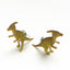 Cartoon Dinosaur Resin 3D Unisex Clip-On Earrings for Kids