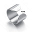 Korean Minimalist Titanium Steel Punk Ear Cuff Clip for Unpierced Ears