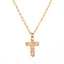 New Fashion 26 Letter Alphabet Pendant Necklace with Diamond Clavicle Chain