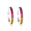 Full Diamond Gradient Color Earrings