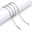 Multicolored Crystal Stainless Steel Anti-Slip Sunglasses Chain