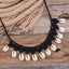 Bohemian Shell Braid Women's Choker Necklace