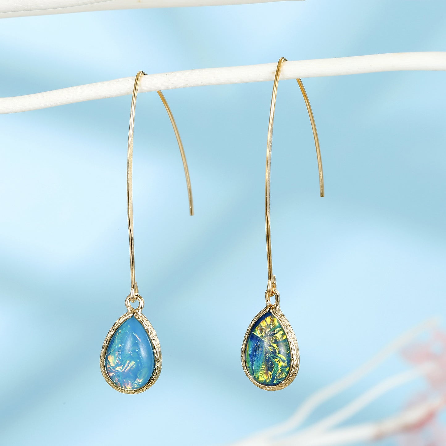 Korean New Fashion Shell Water Drop Earrings Wholesale