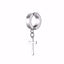 Fashion Titanium Steel Cross Drop Earrings