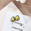 1 Pair Cute Fruit Resin Plating Women's Ear Studs with 3D Strawberry Pineapple Design