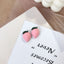 1 Pair Cute Fruit Resin Plating Women's Ear Studs with 3D Strawberry Pineapple Design