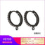 Wholesale Color Micro-inlaid Zircon Copper Ear Clip with DIY Earring Components