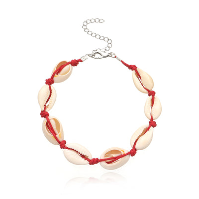 Bohemian Seashell Anklet for Women