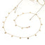 Fashion Simple Gold Copper Palm Glasses Chain