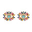 New Angel's Eye Earrings Korean Personality Tide French Demon Earrings