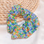 Floral Retro Lattice Hair Ring Rubber Band Head Rope