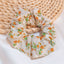 Floral Retro Lattice Hair Ring Rubber Band Head Rope