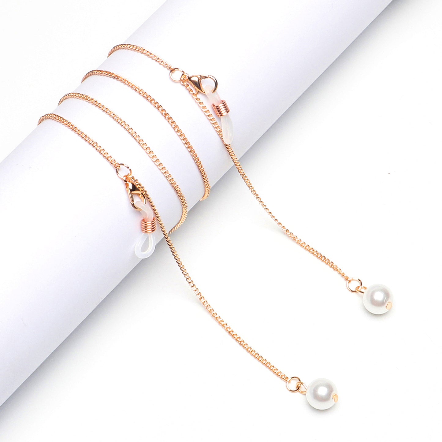 Elegant Pearl Glasses Chain Necklace - Anti-Lost Reading Glasses Holder