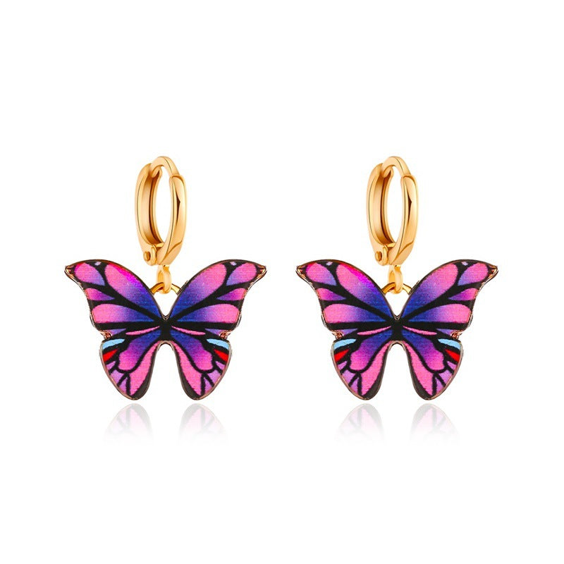 New Color Butterfly Earrings Dream Butterfly Earrings Hot Sale Earrings