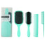 Simple Style Solid Color ABS Hairdressing Comb Set