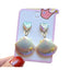 Mermaid Shell Resin Clip-On Earrings for Girls