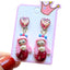 Mermaid Shell Resin Clip-On Earrings for Girls