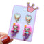 Mermaid Shell Resin Clip-On Earrings for Girls