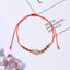 Colorful Fish Crystal Alloy Knitted Women's Bracelet