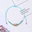 Colorful Fish Crystal Alloy Knitted Women's Bracelet