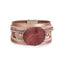 Bohemian Multi-layer Crystal Stone Leather Bracelet