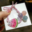 Cute Summer Fruit Headband with High Elastic Rubber Band