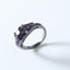 Cute Luxurious Color Block Alloy Unisex Rings with Minimalist Rhinestone Design