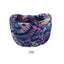 Fashion Elastic Printed Headband for Women - Wide Vintage Yoga Sports Hair Accessory