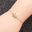 Trendy Micro-Inlaid Zircon Turtle Adjustable Women's Bracelet