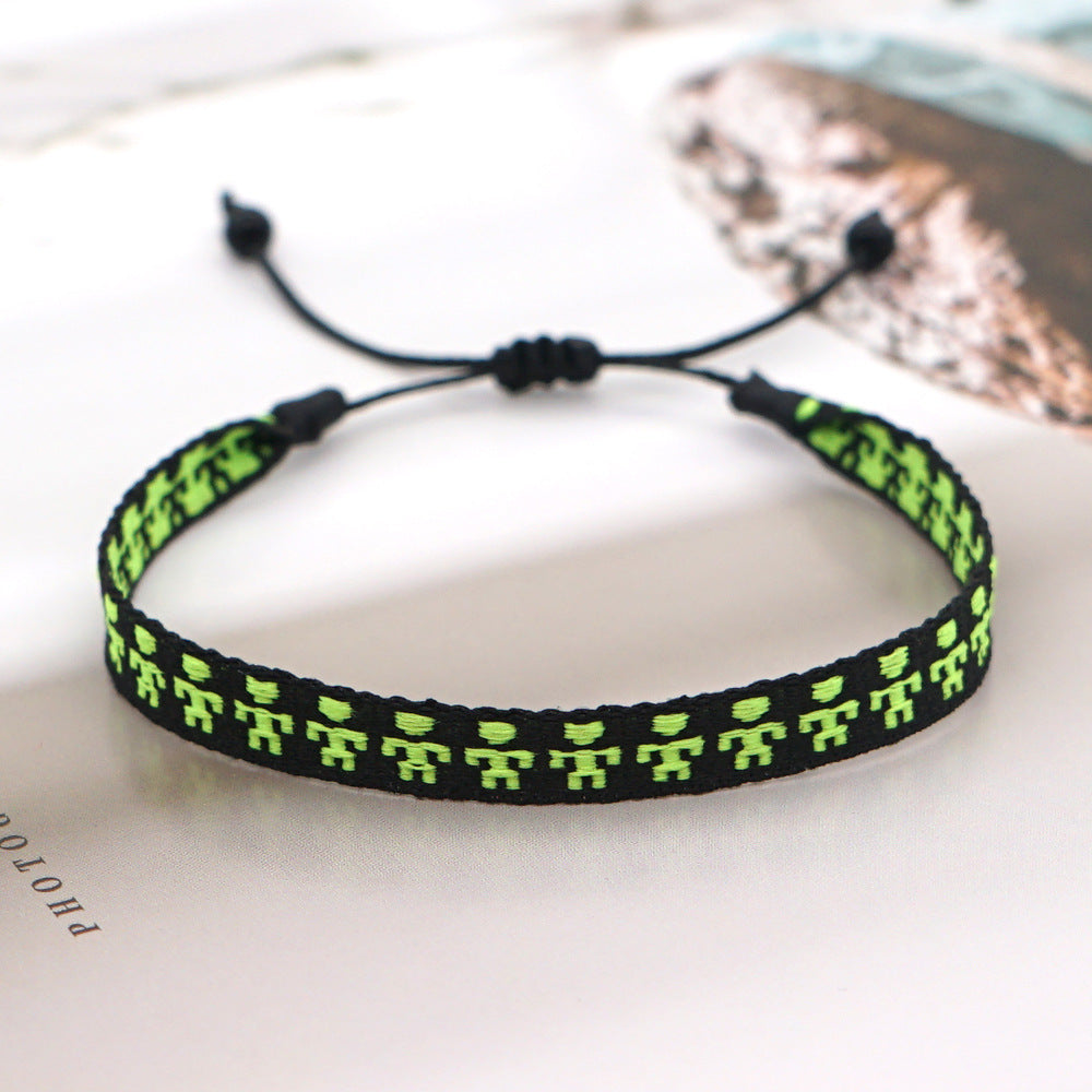 Retro Bohemian Ethnic Unisex Fabric Bracelet