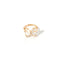 Acrylic Butterfly Adjustable Transparent Ring - Trendy Fashion for Girls