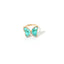 Acrylic Butterfly Adjustable Transparent Ring - Trendy Fashion for Girls