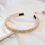 Women's Rhinestone Beaded Wide Hairband - Versatile Anti-Slip Headband