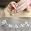 Fashion Women Star Rhinestone Ear Cuff Clip Earrings with Soft Pad