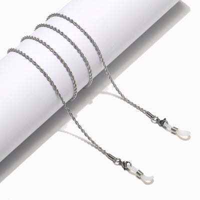 Twisted Stainless Steel Non-Slip Sunglasses Chain