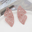 Exaggerated Hollow Butterfly Wing Fan-Shaped Creative Earrings