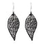 Simple Retro Alloy Leaf Froste Fashion Earrings