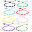 Simple Style Solid Color Silk Thread Braid Unisex Bracelets 1 Piece