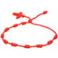 Simple Style Solid Color Silk Thread Braid Unisex Bracelets 1 Piece